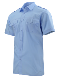 košile POLICE světle modrá krátký / dlouhý rukáv