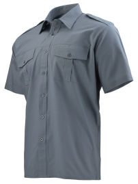 košile POLICE ŠEDÁ krátký / dlouhý rukáv